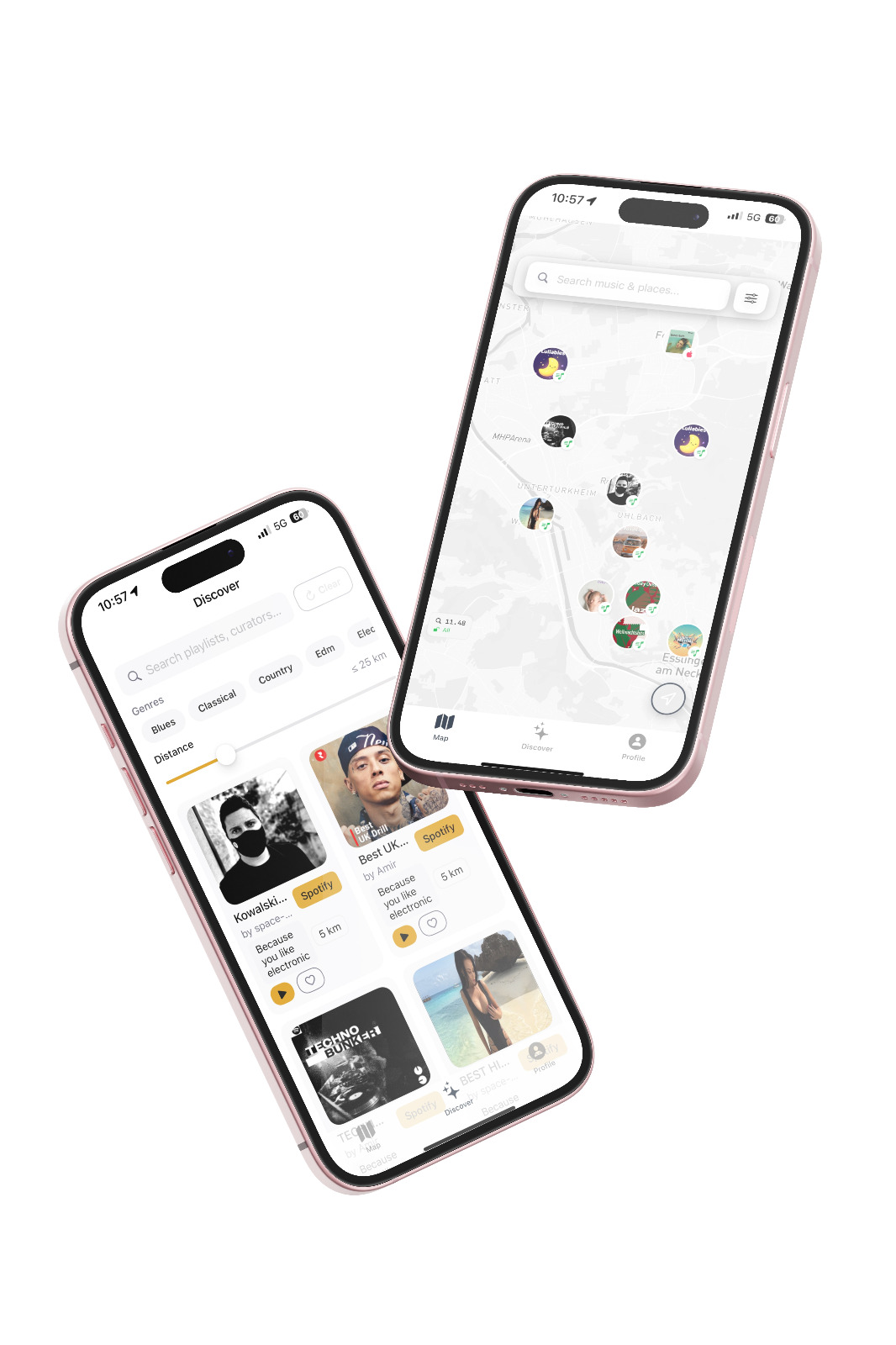 Musical Map App Screenshot
